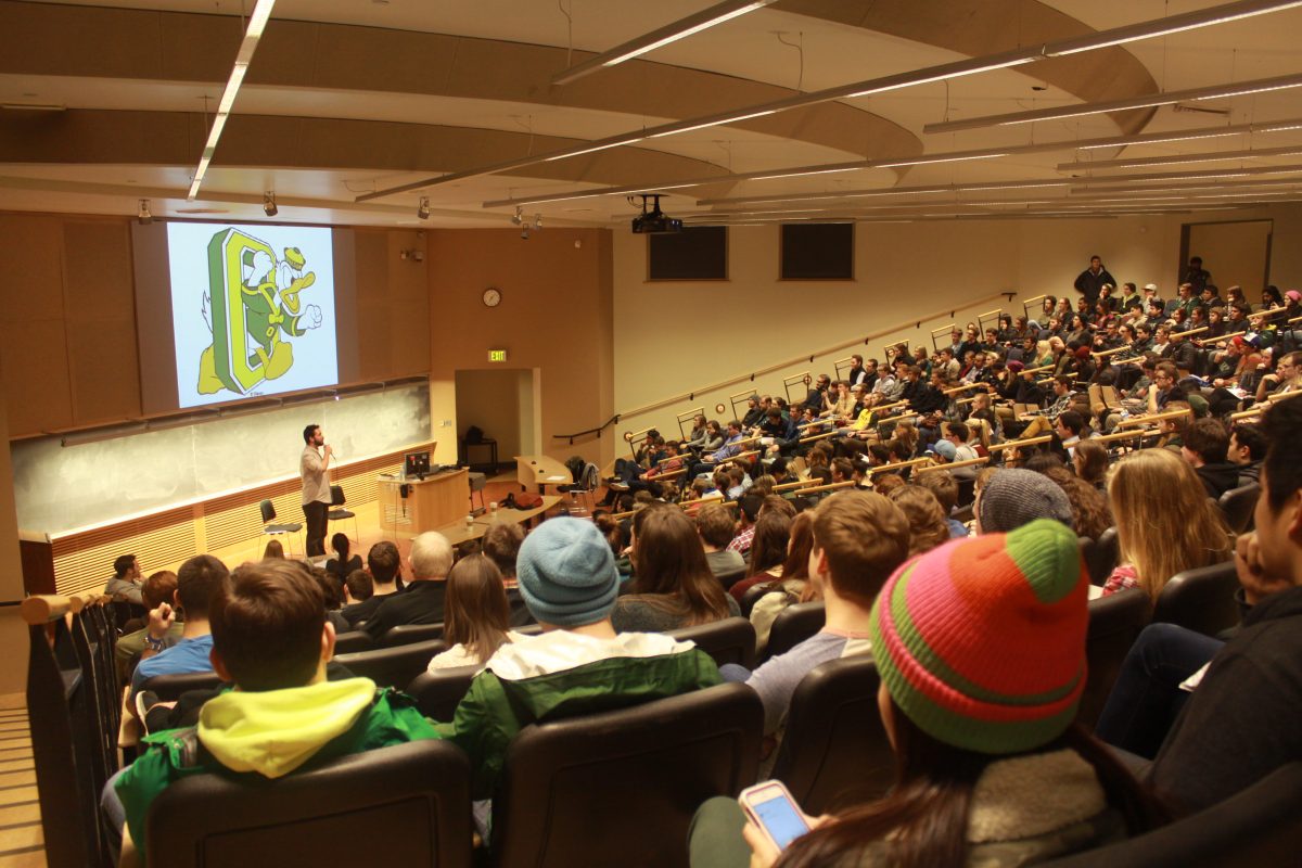 Reddit’s Ohanian Inspires UO Students with Wit and Wisdom