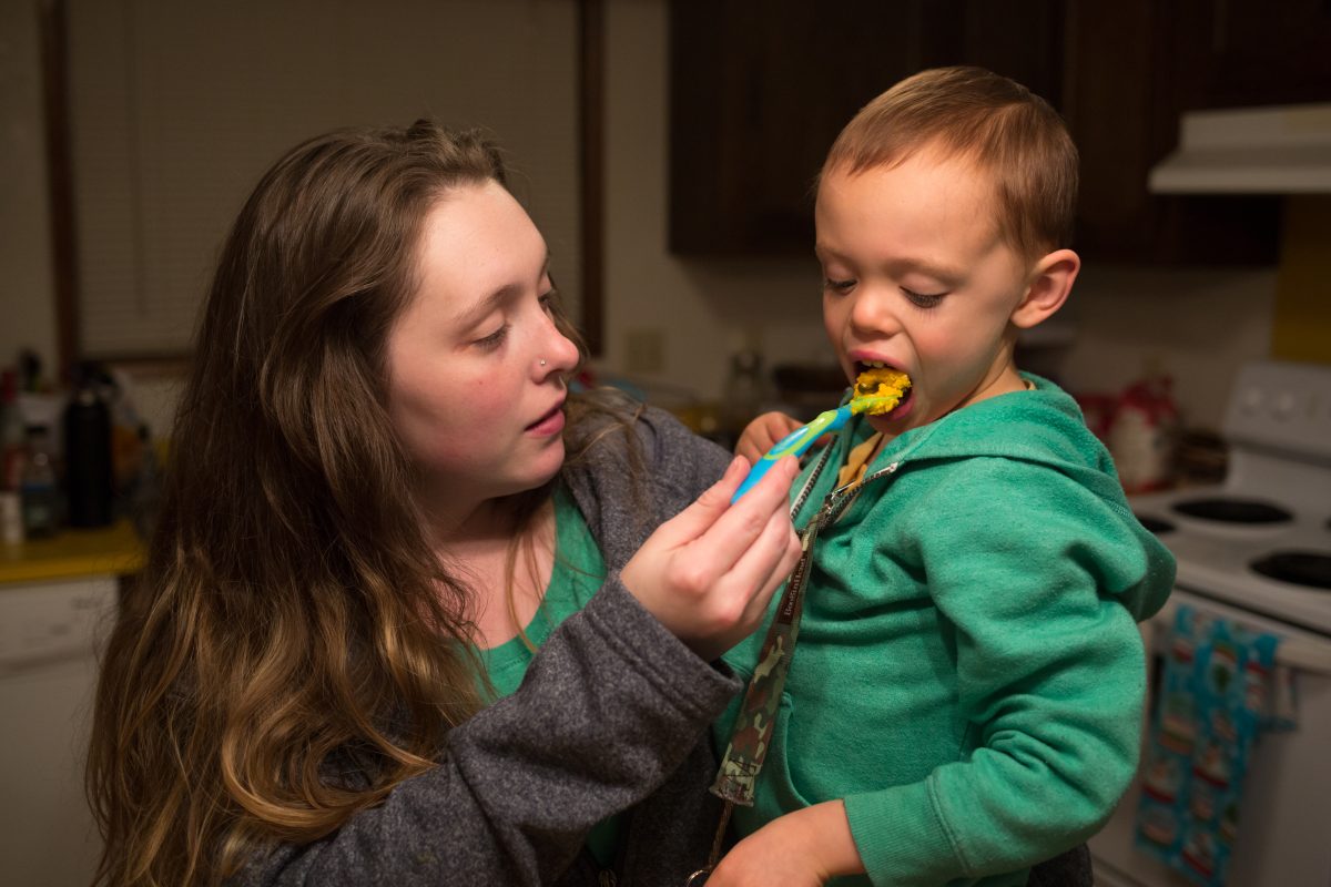 Before dinner, Paige gives James his medicine in the form of a cannabis oil filled capsule. James takes about 45mg of CBD and THC/THCA oil throughout the day. The CBD helps reduce his seizures while the THC and THCA helps regulate his emotions and impulse control. &#8220;He is more able [&#8230;]