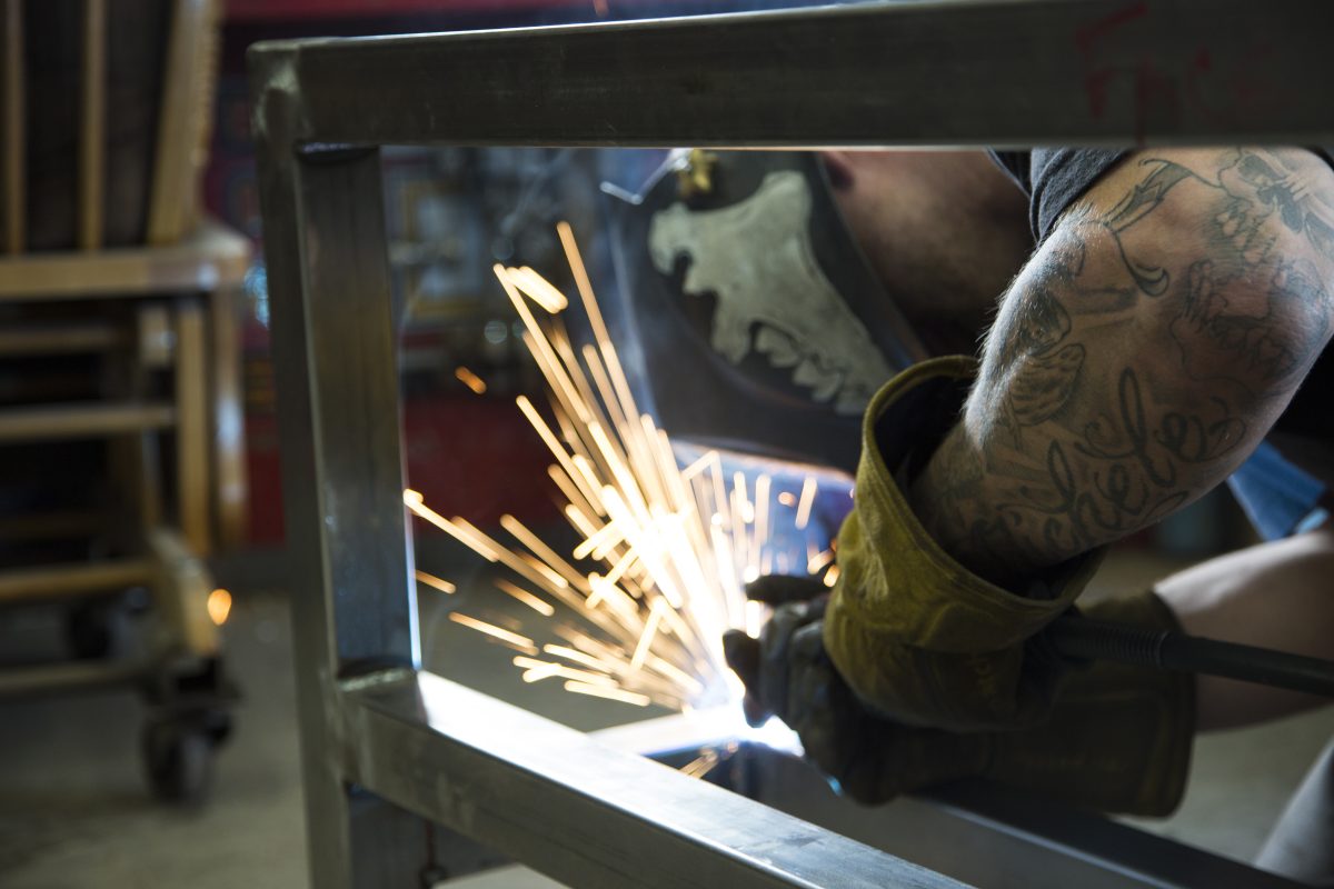 Mack McHone is a 22-year-old welder in Bend, Oregon. Today, McHone runs a successful welding business. He works from his late grandfathers shop to be closer to his Nana who he calls his best friend.