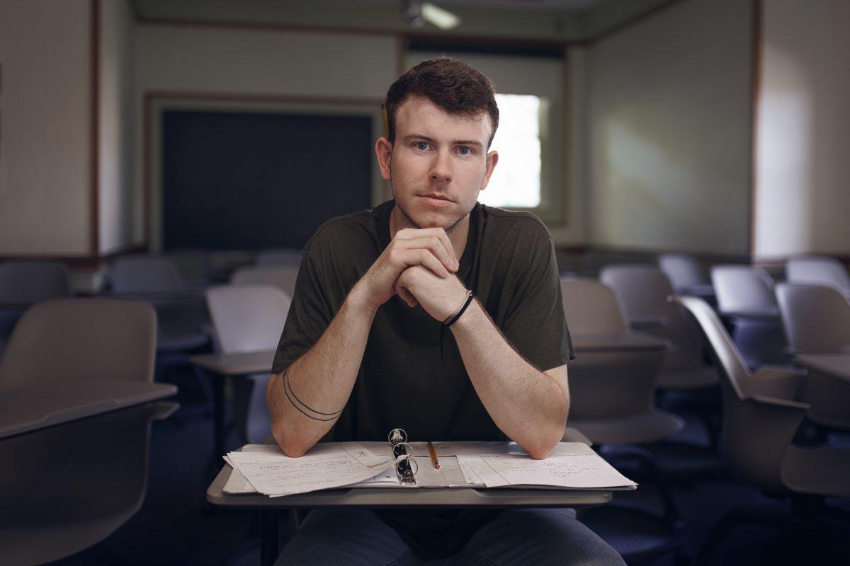 Portrait of Brendan Delaney shot by Keven Salazar.