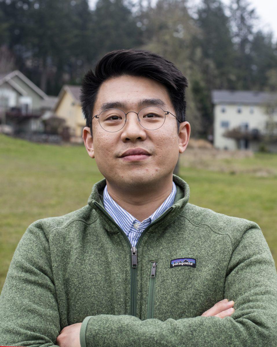 &#160;Jae Chan Lee poses for a portrait. Photo by Eric Woodall