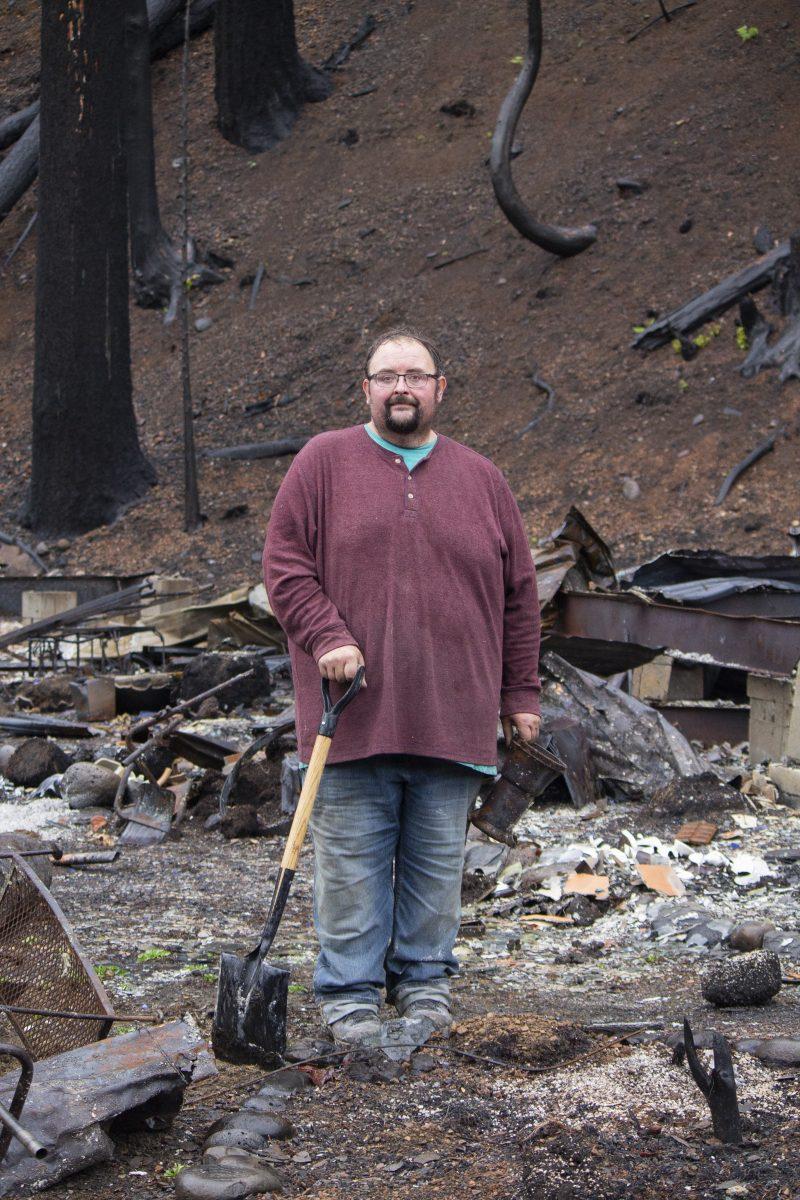 Eric Journey returns to his property for the last time to find anything he could salvage from his home. Journey lived here for seven years and put a lot of love into his home. &#8220;The yard looked like something out of a magazine,&#8221; he says. &#8220;I had a koi pond over there, a fountain in the corner up there. Never in my wildest dreams did I think a fire was coming through.&#8221;&#160;